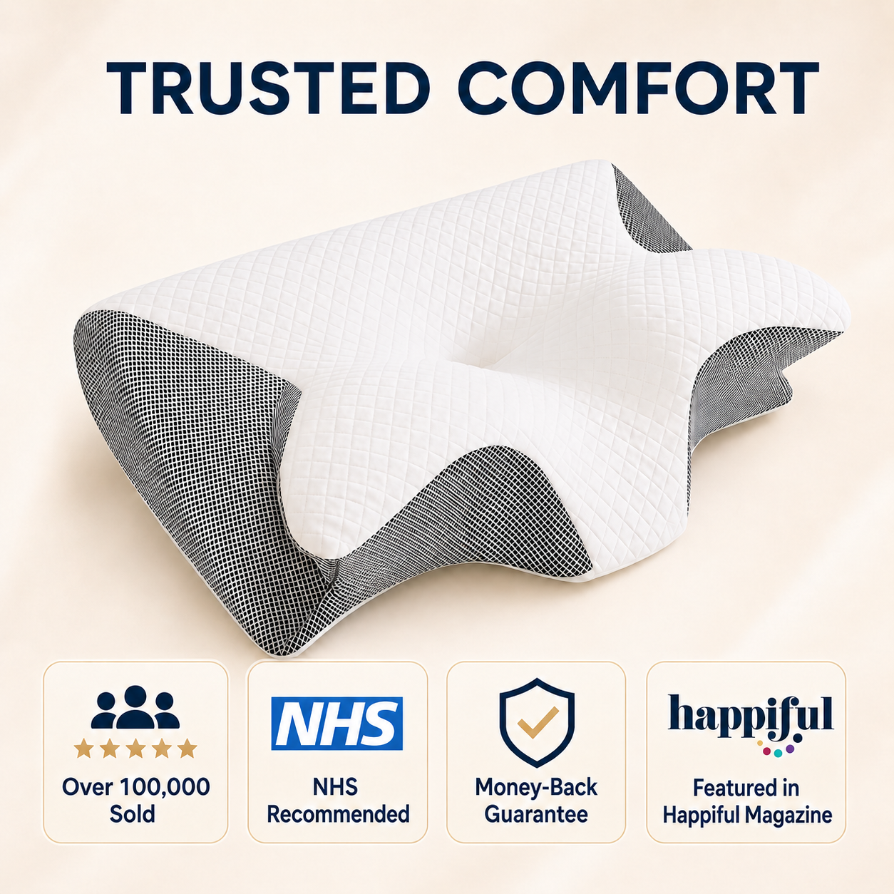 DreamNest® Memory Foam Pillow