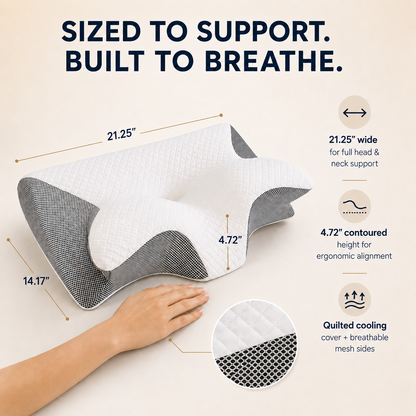 DreamNest® Memory Foam Pillow